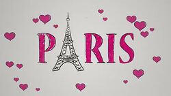 I Love Paris Stock Footage