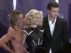 23rd Annual Rock and Roll Hall of Fame Induction Ceremony press room Stock Footage