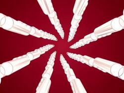 Space entrance Stock Footage