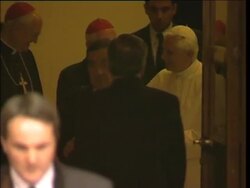 Italy Pope: Pope Leaves Old Apartment, Voxpops News Clip
