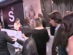 Ben Flajnik & Courtney Robertson leaving Night Of A Billion Reality Stars Bash in LA Stock Footage
