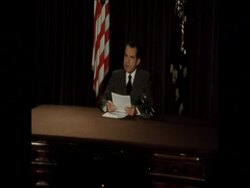 SYND 22-10-71 NIXON APPOINTS TWO JUGES TO SUPREME COURT News Clip