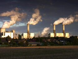 big power plant Stock Footage