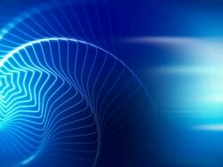 Loopable abstract technology star shape background Stock Footage