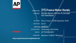 Honda shows off Civic R Concept hot hatchback Instructional Video