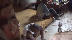 Child Miners Being Taken to Cobalt Mining Area News Clip