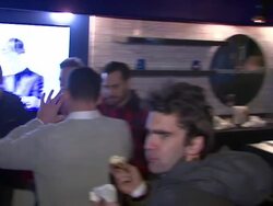 ATMOSPHERE - Guests at the Verge Launch Party in Park City, UT. 01/19/13. (Footage by WireImage Video/Getty Images Entertainment Video) Stock Footage