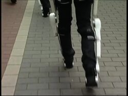Scientists display robot suit that improves mobililty Instructional Video
