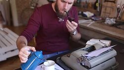 Creative professional at work Stock Footage