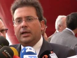 Humanitarian route for Africa from Canary Islands Stock Footage