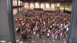 About 10,000 girls are taking part in open auditions for a part in the Harry Potter spinoff film Fantastic Beasts And Where To Find Them. News Clip