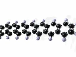 Heptacene molecule Stock Footage
