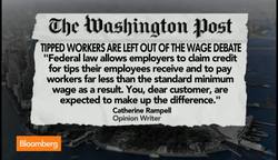 Tipped Workers Left Out of the U.S. Wage Debate News Clip