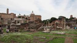 Italy, Rome, Roman Forum - Temple of Venus and Rome Instructional Video