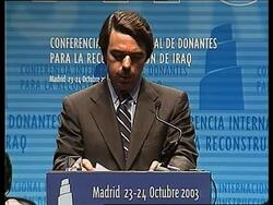 Arrivals of Iraq donor conference News Clip