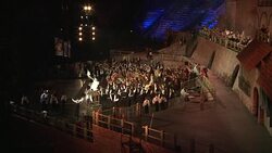 CLEAN : City of Culture Wroclaw hosts stadium performance of Carmen News Clip