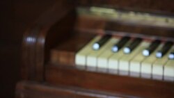 Old Piano Stock Footage