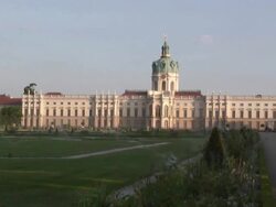 Charlottenburg accelerated  1080/60i Stock Footage