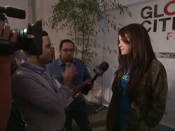 Selena Gomez at Global Citizen Festival In Central Park To End Extreme Poverty Stock Footage