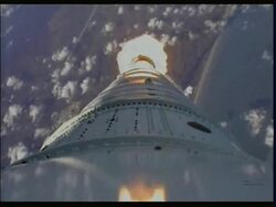 Ares 1-X Test Rocket Launches Stock Footage