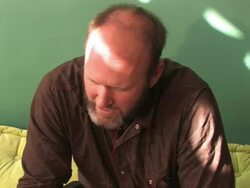 Crooked Fingers Interview (clip 3) Stock Footage