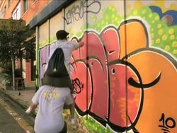VOICED: Graffiti is a fine art in Sao Paolo News Clip