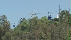 CLEAN : Santiago's cableway is back on after seven years News Clip