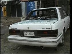 Iraqi civilians killed, US tank on fire, reax to Osama audio News Clip