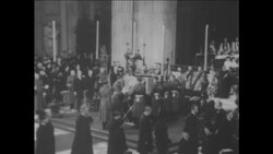 CAN421 FUNERAL OF SIR WINSTON CHURCHILL AT ST PAUL'S CATHEDRAL Instructional Video