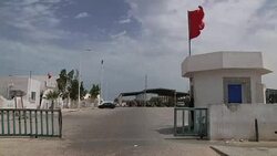 CLEAN : Commercial traffic paralyzed at Libya Tunisia border crossing News Clip