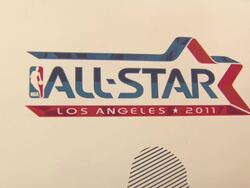 ATMOSPHERE: Signage at the Lamar Odom Greets Fans At T-Mobile And Gears Up For NBA All-Star 2011 In Los Angeles at Los Angeles CA. (Footage by WireImage Video/GettyImages) Stock Footage