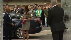 The Duchess of Cambridge opens the new wing of the Victoria and Albert Museum News Clip