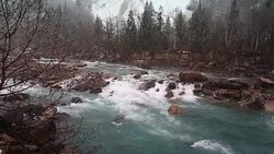 Tibet landscape, Tibet, China. Stock Footage