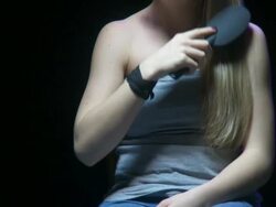 HD DOLLY: Beaten Teenage Girl Stock Footage