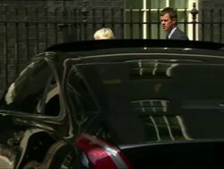 Judy Murray arriving at Downing Street News Clip