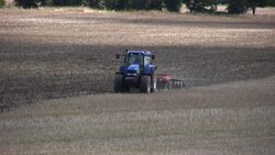 Ploughing HD 1080 PAL Stock Footage
