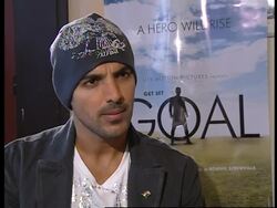 Bollywood star John Abraham plays a UK born Indian playing football for local club News Clip