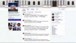 CLEAN : Kenyatta says vindicated on Twitter after ICC drops charges News Clip