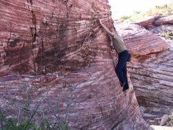 Rock Climber Stock Footage