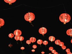 Chinese Lantern Stock Footage