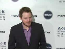 Chris Pratt at March of Dimes Celebration of Babies Luncheon Honoring Jennifer Lopez in Los Angeles, CA on 12/06/13 Stock Footage