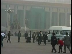 CHINA: BEIJING: FALUN GONG MEMBERS PROTEST News Clip