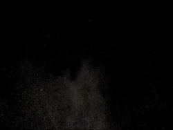 Powder explosion in slow motion variation  3 Stock Footage