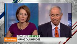 Schwarzman: Michelle Obama Sold Me on Hiring Veterans News Clip