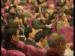 VOICER Former president at AIDS conference News Clip