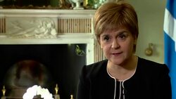 Sturgeon: May must let Scotland decide future News Clip