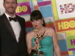 Alexis Woodall at HBO's Official 2014 Emmy After Party Stock Footage