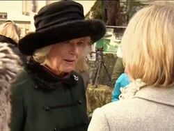 Camilla Talk To Families At Barracks News Clip