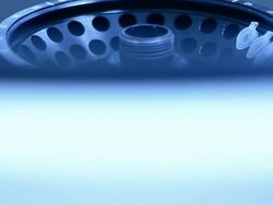 Scientist and bio lab experiment Stock Footage