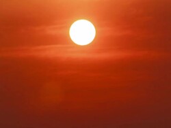 beautiful sunset Stock Footage